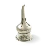 A George III silver regimental wine funnel, The 1st or Highland Regiment, Edinburgh Local Militia,