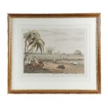 FOUR INDIAN HUNTING AQUATINTS FROM 'ORIENTAL FIELD SPORTS' AFTER CAPTAIN THOMAS WILLIAMSON &