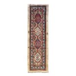 A SARAB RUNNER NORTH WEST PERSIA together with a Persian rug (2) Runner: 391 x 110cm Rug: 185 x