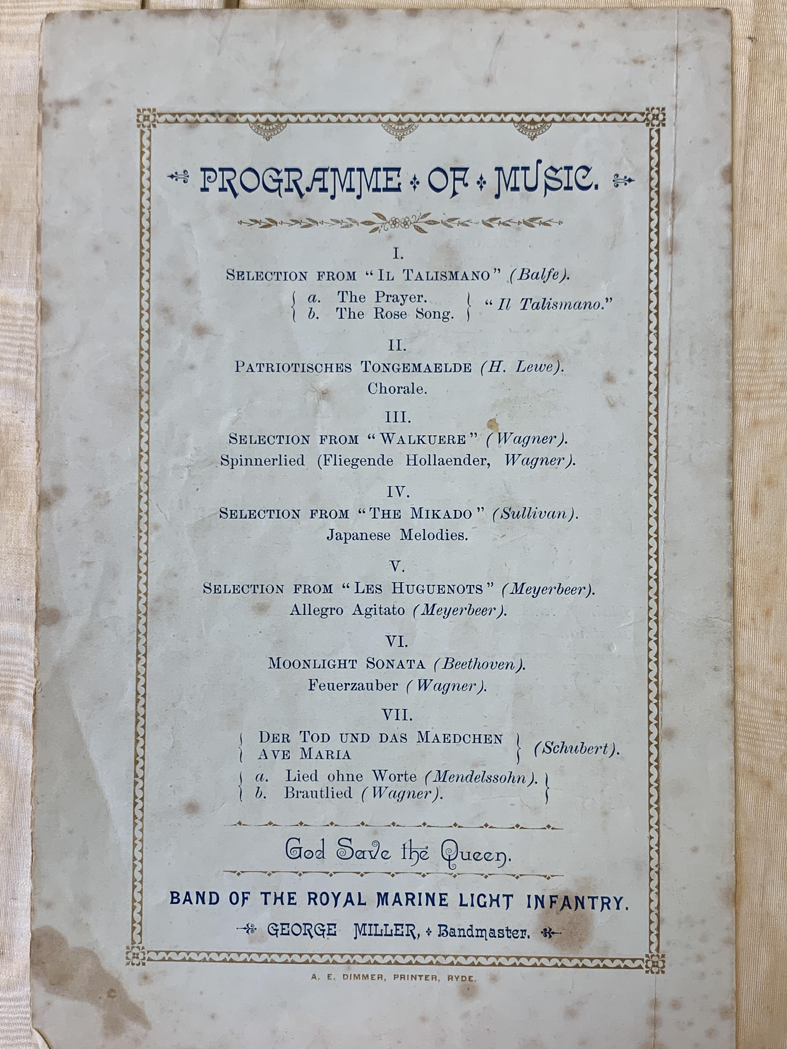 ROYAL INTEREST. EPHEMERA RELATING TO BALMORAL CASTLE, OSBORNE HOUSE AND WINDSOR CASTLE LATE 19TH - Image 22 of 24