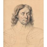 After Samuel Cooper Portrait of Oliver Cromwell (1599-1658), Lord Protector, wearing armour