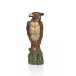 'Harpy Eagle' a large Carter Stabler & Adams Poole Pottery stoneware eagle designed by Harold