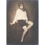 Madame D'Ora (Dora Kallmus) (1881-1963) Lili Damita photograph impressed mark bottom right 23 x 16.