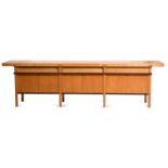 A large John Makepeace sideboard designed by John Makepeace and made by Norman Illingworth in