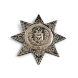 A Victorian silver Ancient Order of Forester's badge, by Hilliard and Thomason, Birmingham 1880,