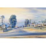 Kenneth Jack AM, MBE, RWS (Australian 1924-2006) View of Wollombi, New South Wales Signed and