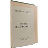 Siegfried Sassoon (1886-1967) An Octave Number 1 of 350 copies, 1966, with slipcase, presented to