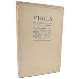 Siegfried Sassoon (1886-1967) Vigils Published by William Heinemann, London, 1935, with dust