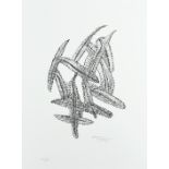 Mark Tobey (American 1890-1976) Komposition Schwarz Signed and numbered 15/85 Tobey (in pencil)