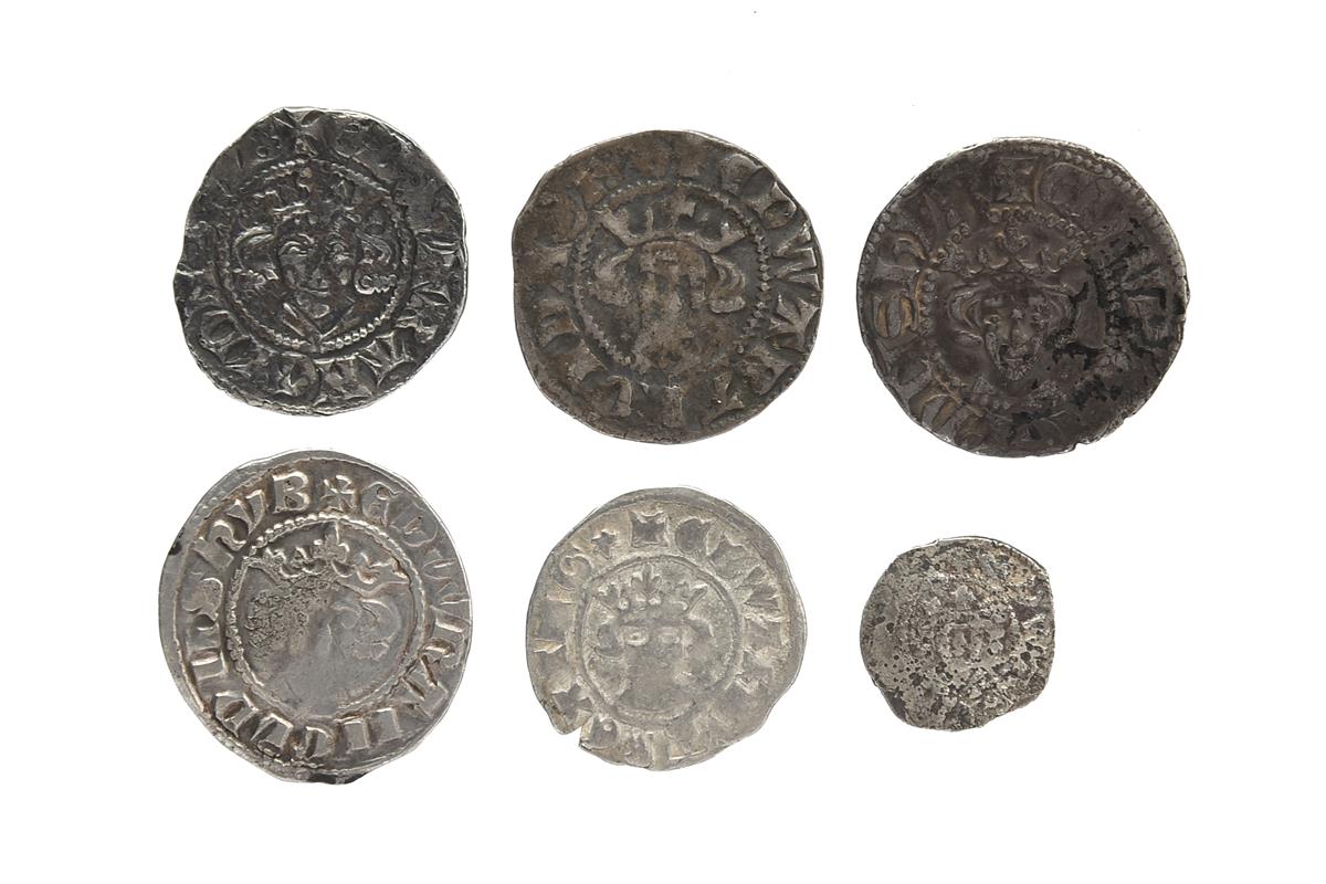 Edward I (1272-1307), new coinage (from 1279), a small collection of silver coins, comprising: