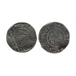 England: Henry II (1154-89), silver penny, short cross coinage, Carlisle, Alain, rev. ALAIN ON CARD,