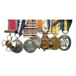 The DSO and King's Police Medal group to Lieutenant Colonel William Henry Wyndham Murphy DSO,