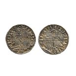 England: Edward the Confessor (1042-66), silver penny, hammer cross type, scepter in front of