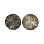 England: Edward the Confessor (1042-66), silver penny, hammer cross type, Hastings, rev. BRID ON