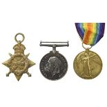 A Great War Trio to Corporal Frank William Clifton, 18th London Regiment (London Irish Rifles):