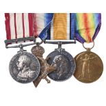 Four medals to Able Seaman William J. Stockwell, Royal Navy: Naval General Service 1909-62, clasp: