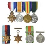 The family medal groups to Henry Gale (father) and Harry Charles Gale (son): Warrant Officer Class