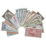 China: Republic: The Farmer's Bank of China, a small collection of paper money, including: ten yuan,