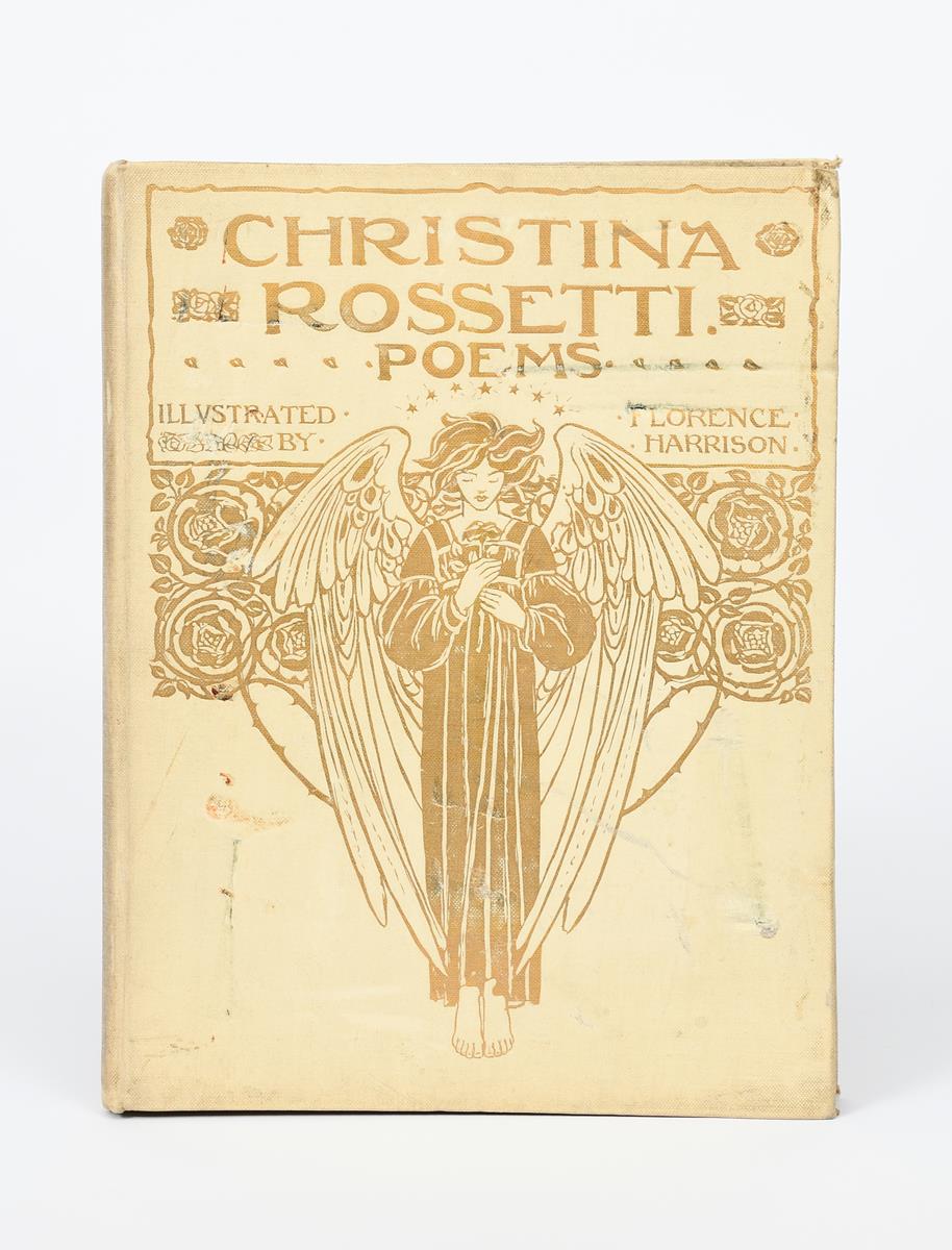 'Christina Rossetti Poems' illustrated by Florence Harrison, a book published by Blackie & Sons,
