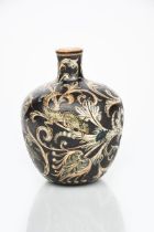 A Martin Brothers Pottery stoneware vase by Edwin and Walter Martin, dated 1889, ovoid with short