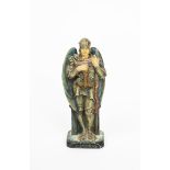 Saint Michael the Archangel a Compton Pottery The Potters' Arts Guild figure designed by Mary