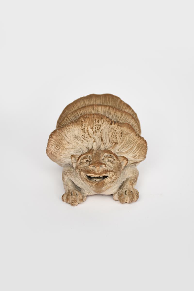 A Martin Brothers stoneware grotesque reptile creature by Edwin and Walter Martin, dated 1894, - Image 4 of 4