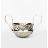 A Keswick School of Industrial Arts silver Greek bowl probably designed by Harold Stabler, the