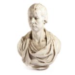 A PLASTER BUST OF WILLIAM PITT THE YOUNGER (1759-1806) AFTER JOSEPH NOLLEKENS (1737-1823), 19TH