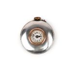Lapel watch, early 20th century, designed to be worn in a buttonhole, with a small circular dial