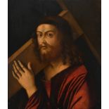 Manner of Giovanni Bellini Christ carrying the cross Oil on panel 49.9 x 42.9cm; 19¾ x 16¾in