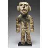 An Olmec standing figure State of Guerrero, Mexico, circa 700 - 100 BC stone, with ovoid eye