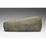 A Rio Grande do Sul large axe head Brazil stone, inscribed Rio grande do sol (Brazilian) von