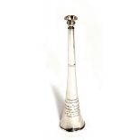 AN EDWARDIAN SILVER PRESENTATION HUNTING HORN LONDON, 1901 Army & Navy Cooperative Society Ltd (