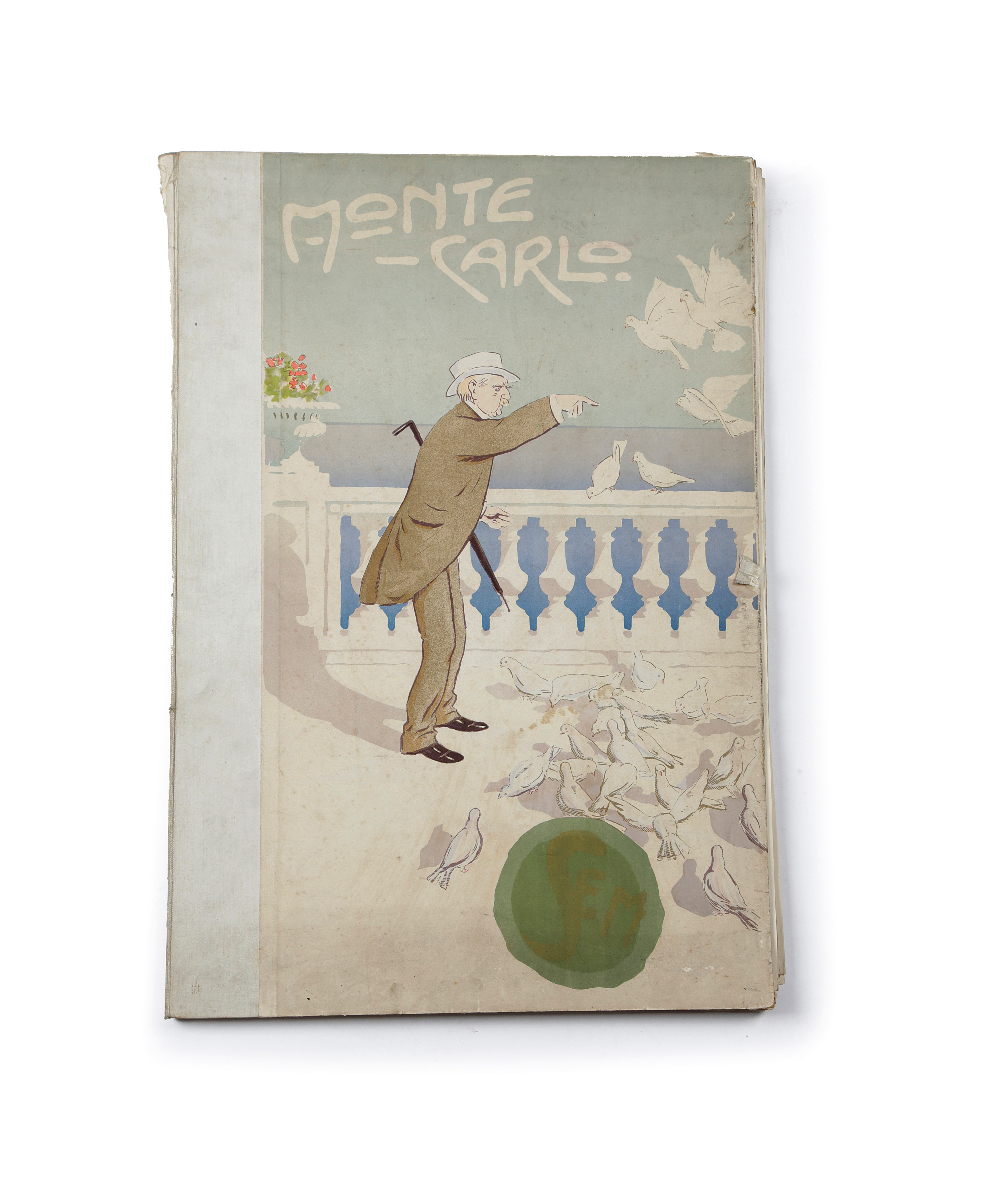 GOURSAT (GEORGES, SEM, 1863-1934) MONTE CARLO, AN ALBUM OF COLOUR LITHOGRAPHS including