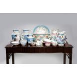 AN EXTENSIVE COLLECTION OF BEDROOM CERAMICS 19TH / EARLY 20TH CENTURY by various makers,