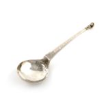 An early 18th century German silver spoon, by Siefried Ornster, (working 1709-1735), Danzig, circa