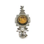 A Victorian silver Ancient Order of Foresters Jewel of Office, by Abraham Loewenstark, London