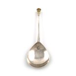 A Charles I Sussex silver Seal-top spoon, by John Wood I, Chichester, circa 1631, fig-shaped bowl,