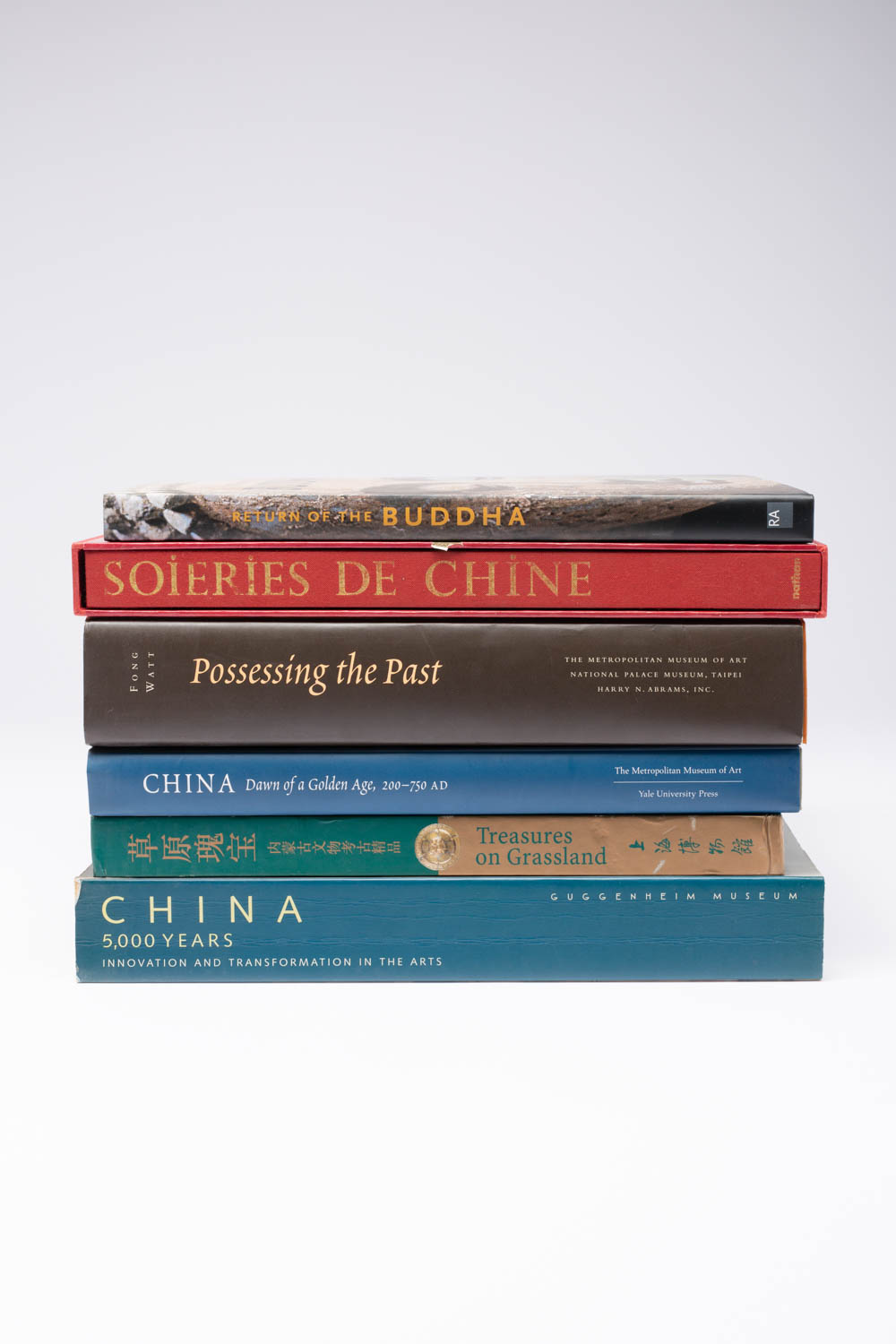 LITERATURE SIX REFERENCE BOOKS Relating to Chinese and Central Asian art. (6) PLEASE NOTE THIS LOT