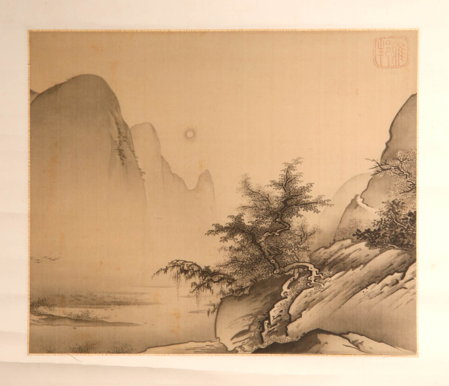 UNIDENTIFIED ARTISTS MEIJI AND LATER, 19TH AND 20TH CENTURY Two Japanese paintings, the first in ink