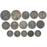 British India: Victoria, regal coinage: silver half rupee, 1862, Bombay, bust B, reverse II (KM