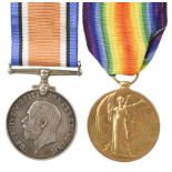 A pair of medals to Petrol Cadet James William Watkins, Army Service Corps: British War Medal 1914-