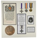 The Military Cross to fatal casualty Captain John Harold Standrick, 2nd/18th Battalion London