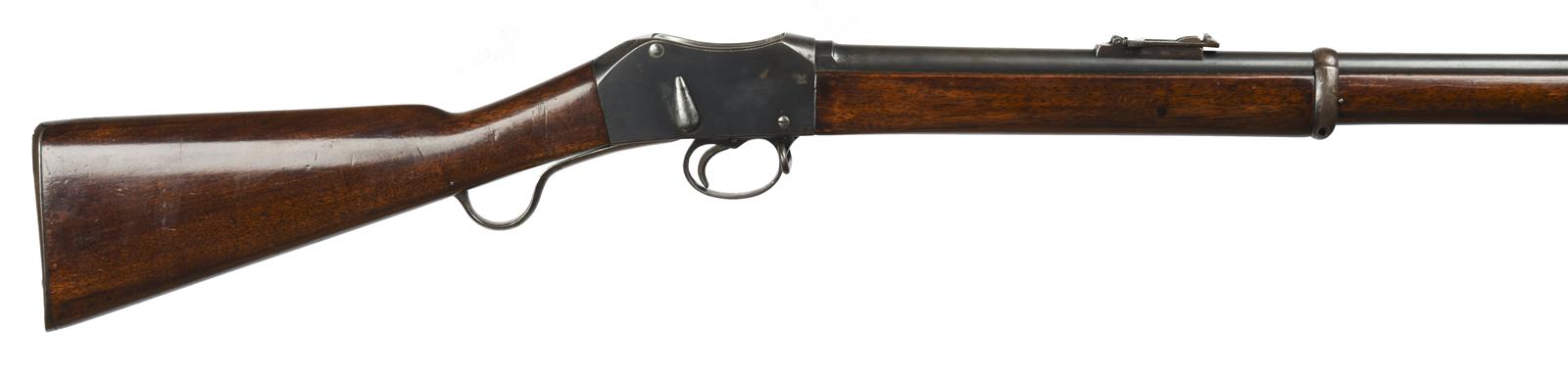 A scarce .577/450 commercial or contract Martini-Henry service rifle, barrel 33 in., Victorian