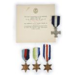 The Second World War Distinguished Service Cross and associated campaign medals to Skipper