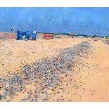 ‡William Bowyer RA (1926-2015) A Suffolk beach Oil on board 44 x 50cm Provenance: The Collection