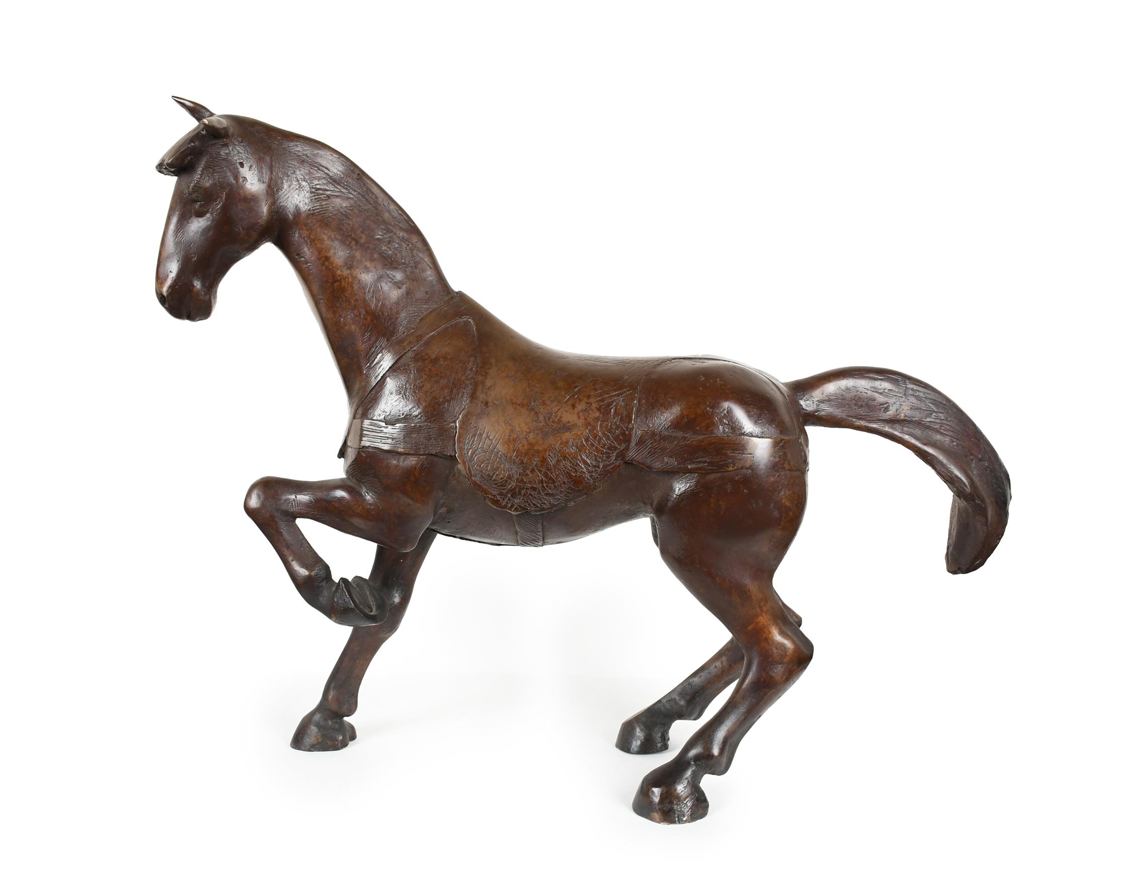 ‡John W. Mills PPRBS ARCA FRSA (b.1933) Striding horse Signed and numbered John Mills 4/6 (to - Image 2 of 3