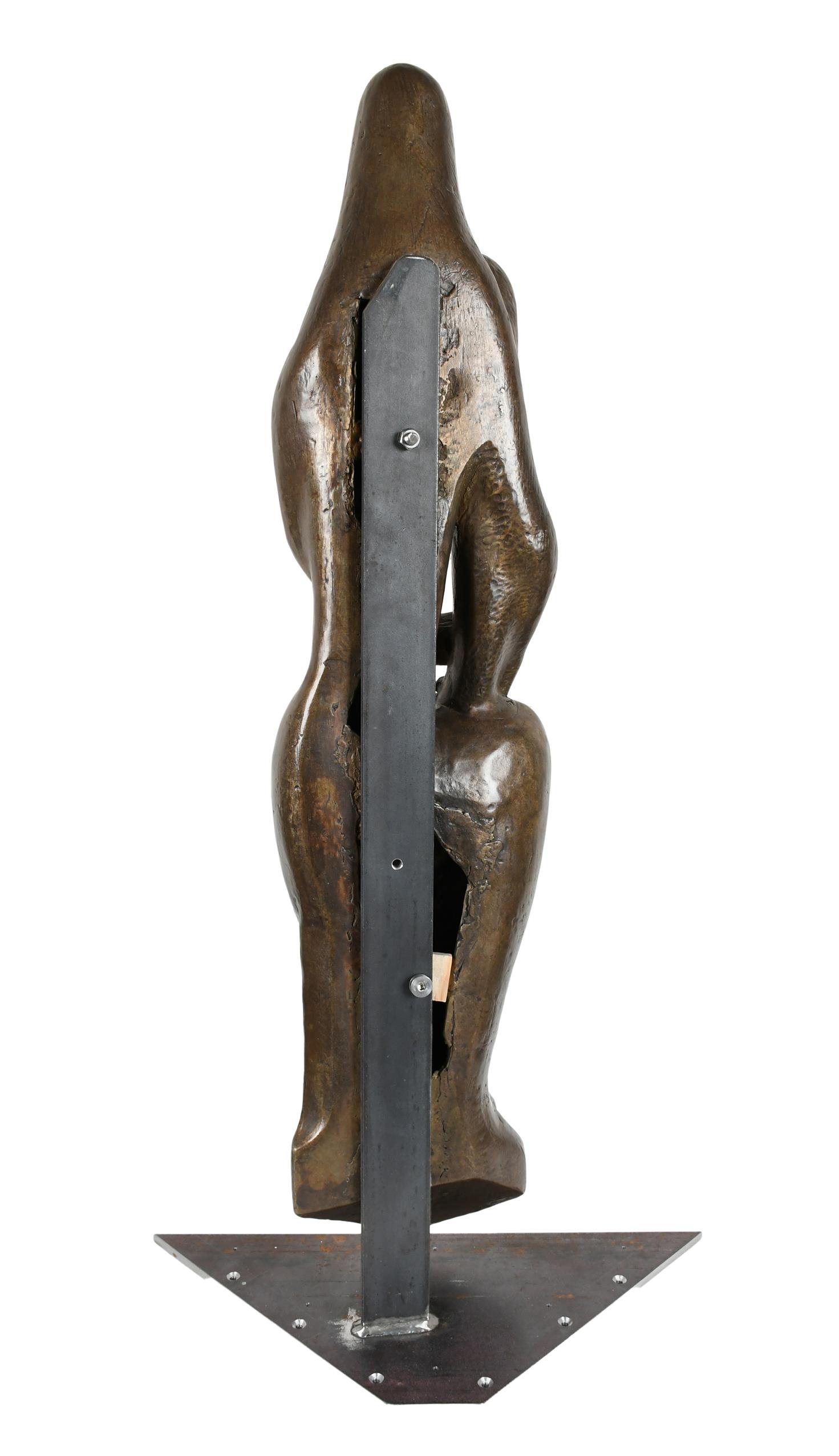 ‡John Skelton MBE, FRBS (1923-1999) Madonna and Child Bronze on a metal base, number 7 from an - Image 2 of 2