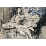 ‡Ceri Richards CBE (Welsh 1903-1971) The White Piano Signed and dated Ceri Richards 1945 (lower