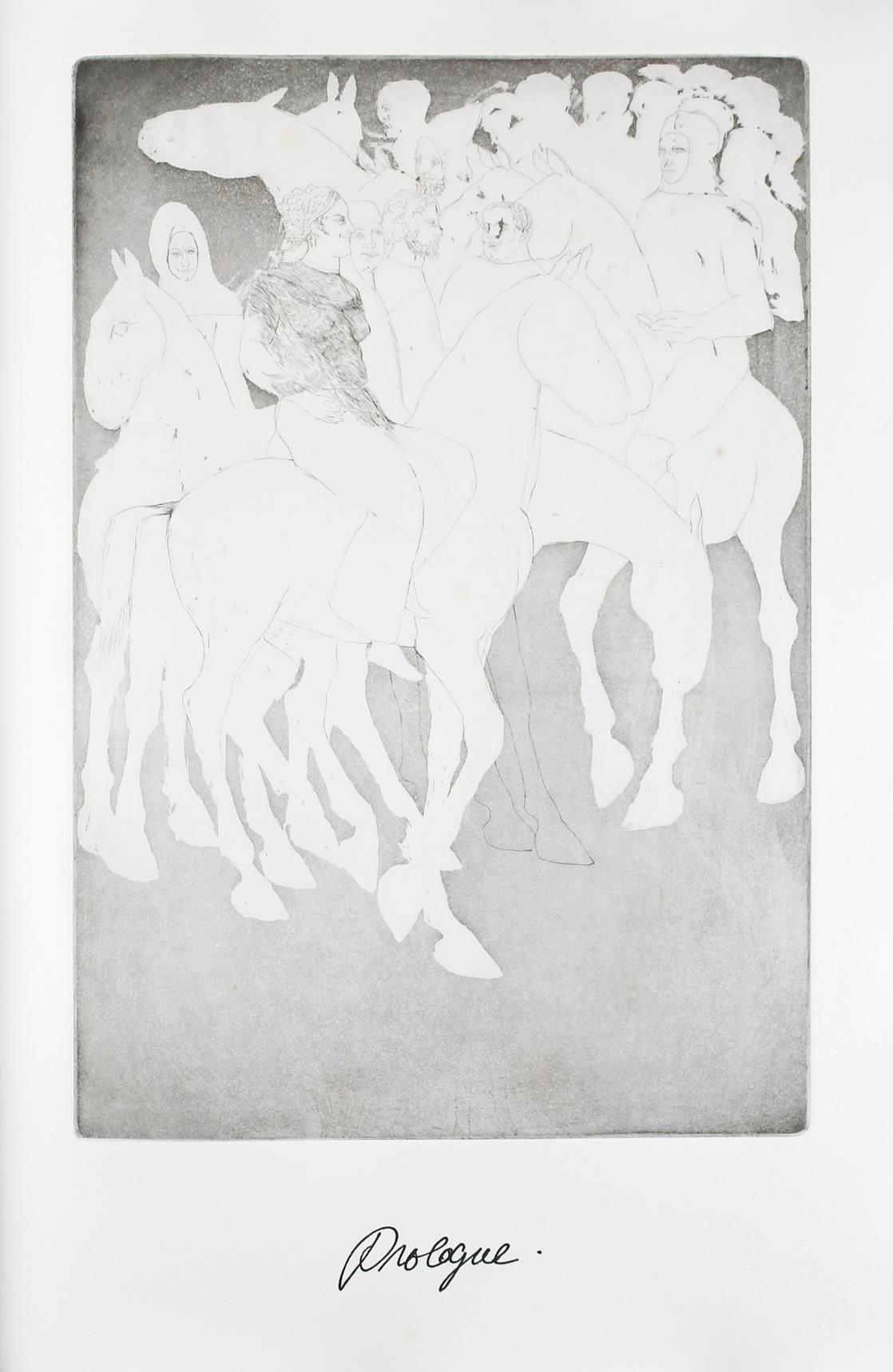 ‡Dame Elisabeth Frink CH, DBE, RA (1930-1993) The Canterbury Tales II (Wiseman 58-76) Signed and - Image 6 of 9